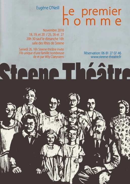 Le premier Homme de Eugène O'Neill par Steene Théâtre