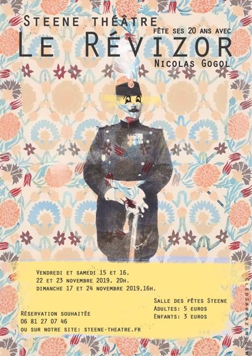 Le Révizor de Nicolas Gogol par Steene Théâtre
